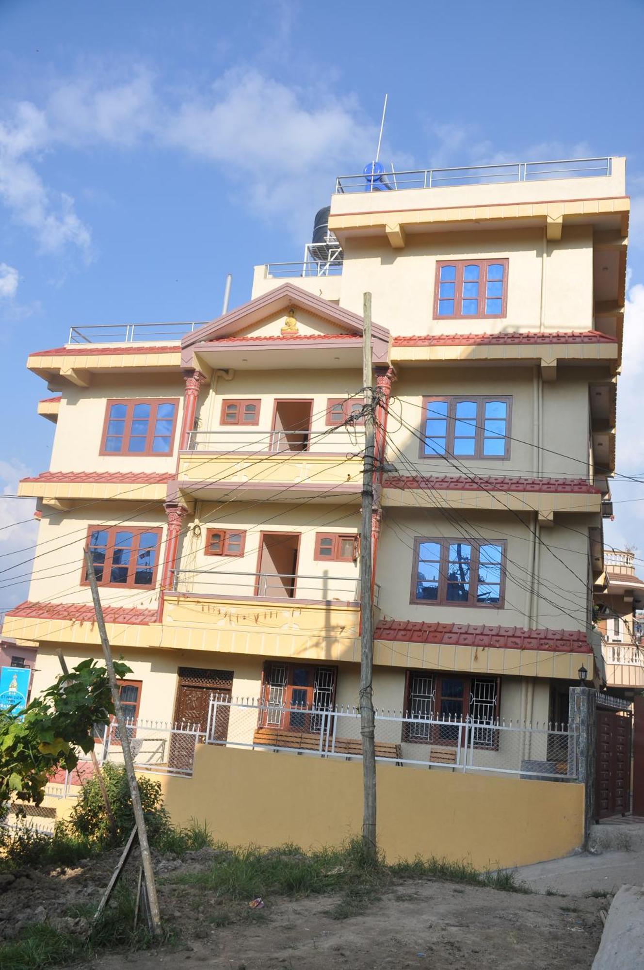 Stupa View Inn Kathmandu Exterior foto